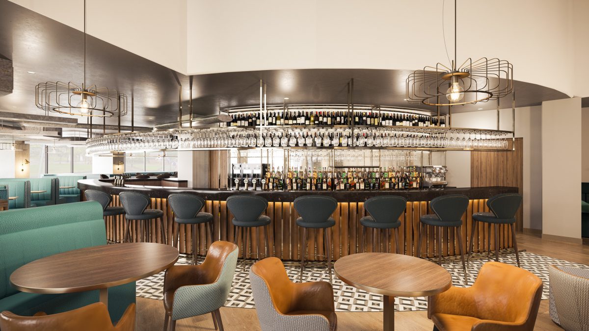 Bar area